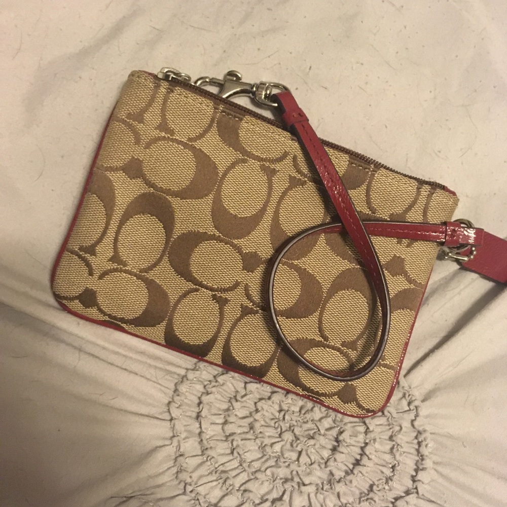 Coach wristlet